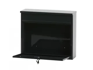 Wandbrievenbus 31.5cm Antraciet Staal - 2