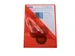 100 L-Mappen A4 Gladde Pvc Rood Sterke Kwaliteit 0.13mm