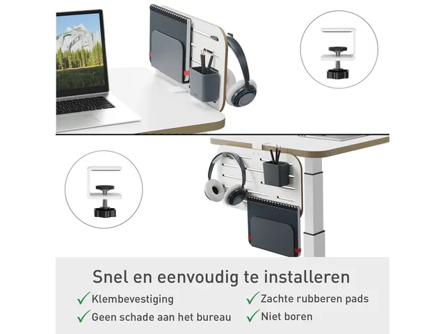 Bureau ophangbord Leitz Ergo klein