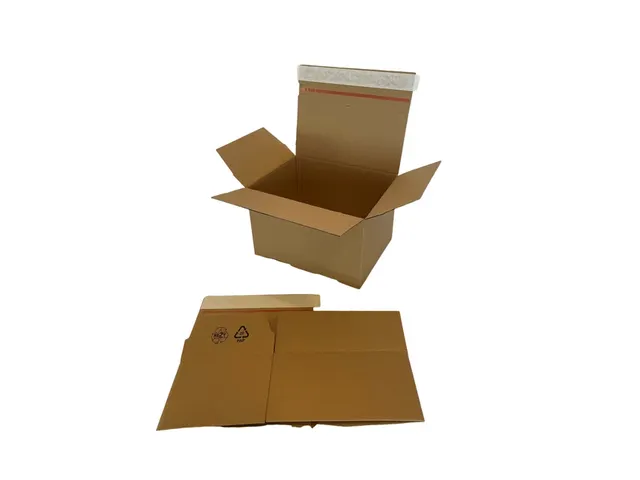 Verzenddoos Quickbox IEZZY 213x153x109mm B-golf bruin 10 stuks