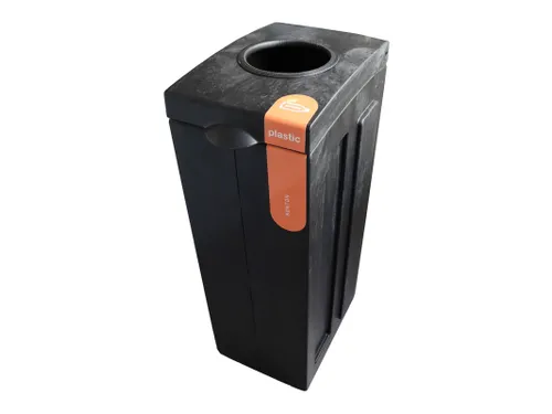 Afvalscheidingsmodule Bonton Met Inwerpopening 70 Liter Grijs