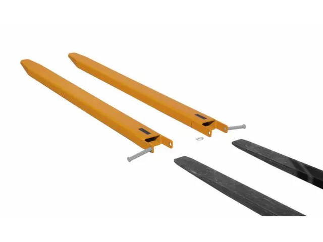 rallonge de fourche,HxLxl 66x1800x106mm,p. section de dent Hxl 40x80mm