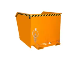 Kiepbak voor spaanders,HxLxB 1090x1640x1280mm,1,5m³,draagverm. 1500kg