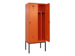 locker voor scheiding van kleding,HxBxD 2120x800x500mm,2vak