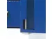 Verticale Uitschuifkast Blauw Vensterdeuren 1950x1000x600mm 2 Legb.