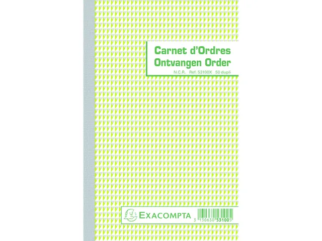 Orderboek FR/NL 21x13,5 50bl dupli