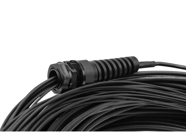 Universele breakout glasvezelkabel multimode OM4 75m 8 vezels LC/UPC