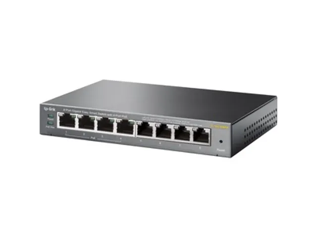 8-Poorts Gigabit PoE Easy Smart Switch 0/100/1000Mbps