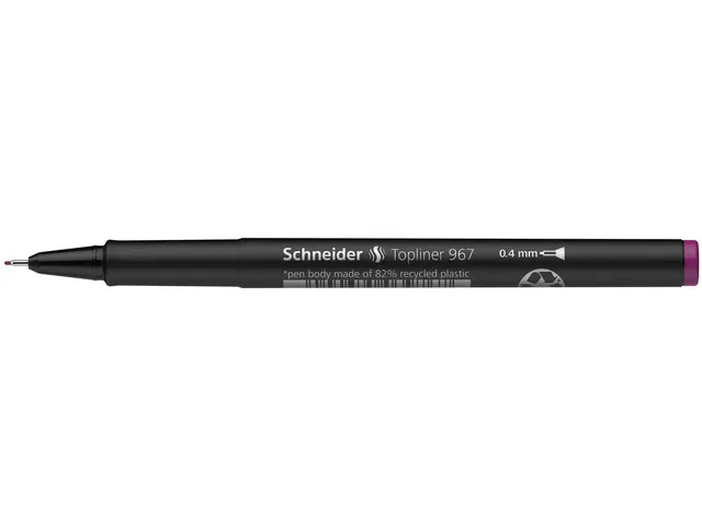 Fineliner Schneider Topliner 967 0,4mm mauve