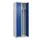 locker voor scheiding van kleding,HxBxD 1850x600x500mm,2vak