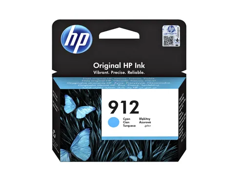 Inktcartridge HP 3YL77AE 912 blauw
