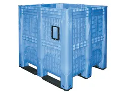 Mega-Stapelcontainer Pe 1250x1300x1150mm 1400 Liter Open Blauw