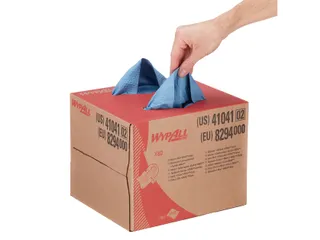 Reinigingsdoek WypAll X80 dispenserdoos 1-laags 160 vel blauw 8294 - 6