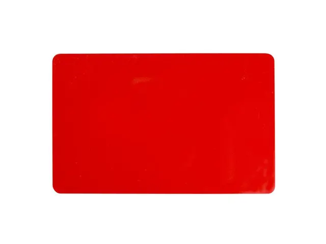 Zebra 104523-130 pvc kaarten rood 500 stuks