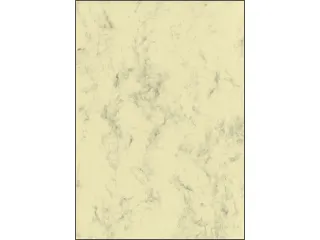 Designpapier Sigel A4 200grs pak a 50 vel marmer beige - 1