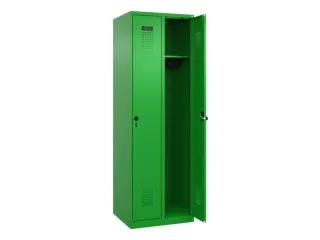locker,HxBxD 1850x600x500mm,2vak,vak B 300mm,draaigrendel - 2