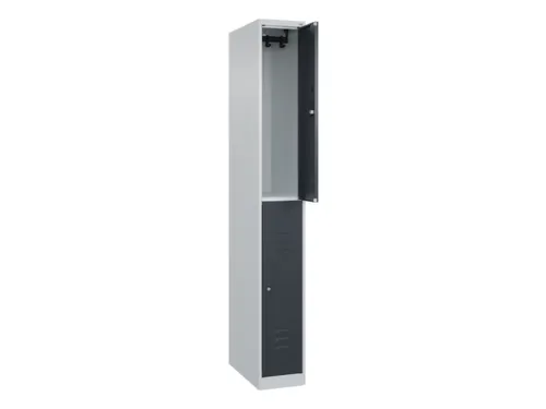 dubbeldekse locker,HxBxD 1850x250x500mm,1x2vak.,vak B 250mm