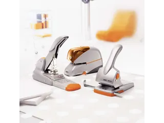 Rapid contactloze elektrische nietmachine 5080E zilver/oranje - 5