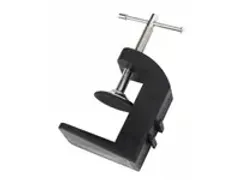 OUTLET Beurswand-klem voor Wandverlichting max. 53mm Zwart