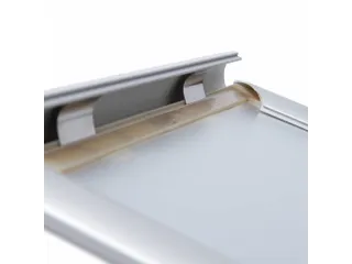 Kliklijst Scritto A4 Rechte Hoeken 25mm Zilver Aluminium / Kunststof - 6