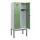 schoollocker,HxBxD 1950x800x500mm,2vak,vak B 400mm,draaigrendel