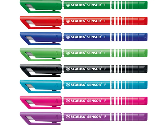 Fineliner STABILO Sensor 189/8 Fin assorti étui 8 pièces