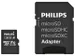 Geheugenkaart Philips micro SDXC Class 10 UHS-I U1 128GB