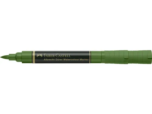 Aquarel marker Faber-Castell Albrecht Dürer 167 permanent olijfgroen