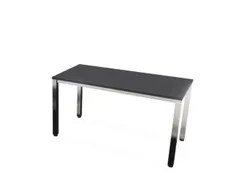 vergadertafel,HxBxD 740x1400x700mm,rechthoekig,CC-zwart