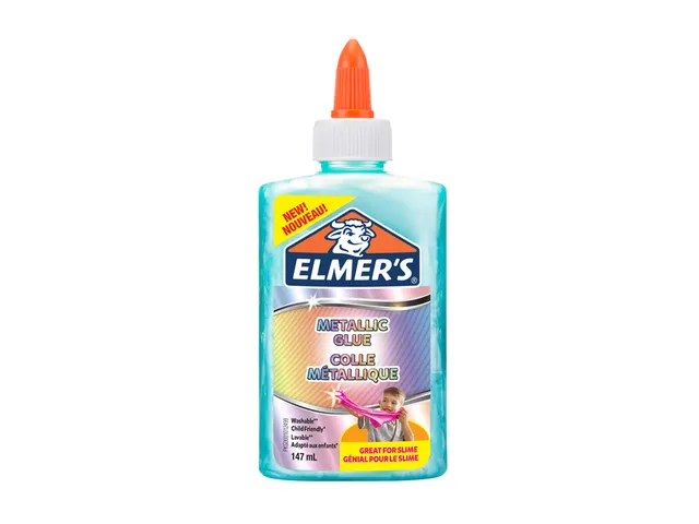 Kinderlijm Elmer's metallic blauw