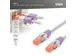 Kleurclips Voor Patchkabels RJ45-stekkers Paars 100 Stuks