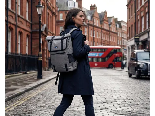 rugzak London 18 l 15,6 inch grijs