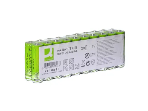 Q-connect AA batterijen Alkaline 20 stuks