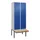 Z-garderobekast,HxBxD 2120x800x815mm,4vak,vak B 400mm,draaigrendel