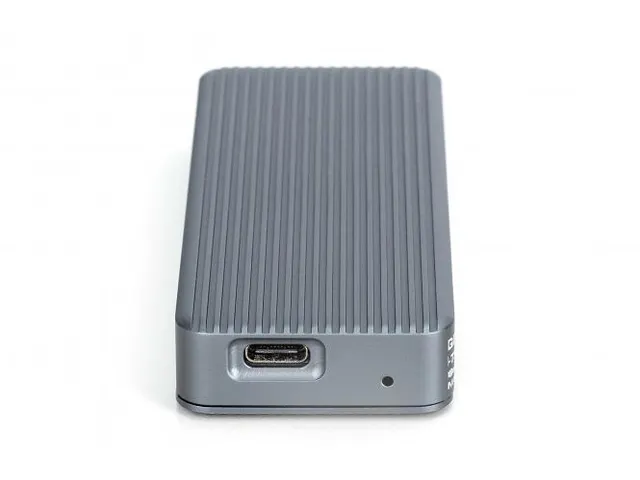 USB-behuizing voor harde schijf extern NVMe 20Gbps USB3.2 Gen 2x2 Alu