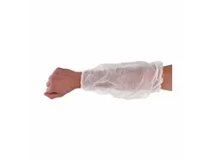 Mouwovertrek CMT 20x40cm 20mu LDPE wit 100 stuks