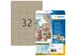 HERMA 10752 Silphie-papier Etiketten A4 48,3x33,8mm bruin 640 stuks
