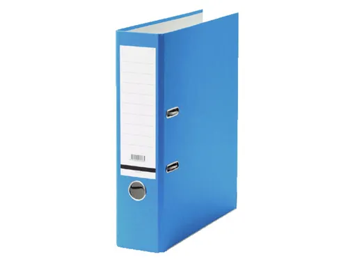 Ordner Qbasic A4 80mm karton blauw