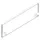 geluidabsorberende tafelscheidingswand,HxB 480x1400mm,lichtgroen