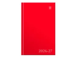 Schoolagenda 2026-2027 Ryam Studie Uni 7dagen/2pagina's rood