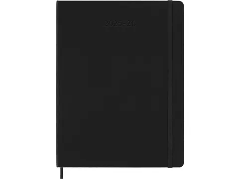 Agenda 2025/2026 Moleskine 18M Planner Weekly 7dag/1pagina XL zwart