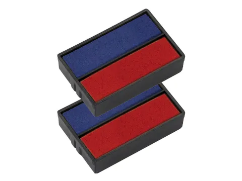 Stempelkussen Trodat Printy 6/4850 2 stuks blauw en rood