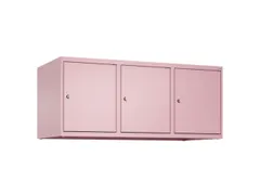 opzetkast,v. locker,3vak.,vak B 400mm,HxBxD 500x1200x500mm