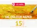 Olieverfpapier Talens Art Creation 15 witte vellen 300gr A4 geel