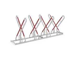 fietsenrek,L 2160mm,2x4instelplaatsen,gebruik tweezijdig - 1