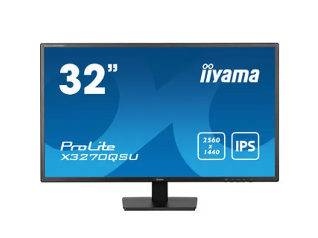 X3270QSU-B1 IIYAMA ProLite Monitor 31,5 inch HDMI USB 3.2 IPS LED QHD