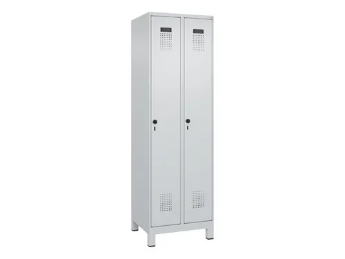 locker voor scheiding van kleding,HxBxD 1950x600x500mm,2vak