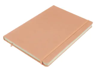 Schetsboek Kangaro A4 oud roze PU HC 80 blad 140gr roomwit met elastie - 3