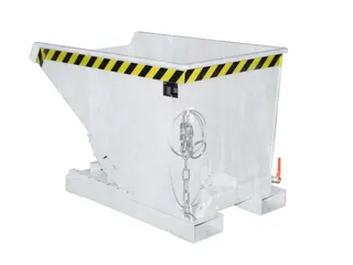 Kiepbak voor spaanders,HxLxB 835x1260x770mm,0,3m³,draagverm. 750kg - 1