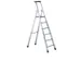 Boktrap Aluminium H 1 26M L 2 32M 6Treden Incl. Platform